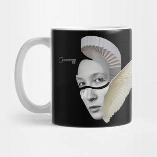 Modern and Surreal Collage Pop Art Mug